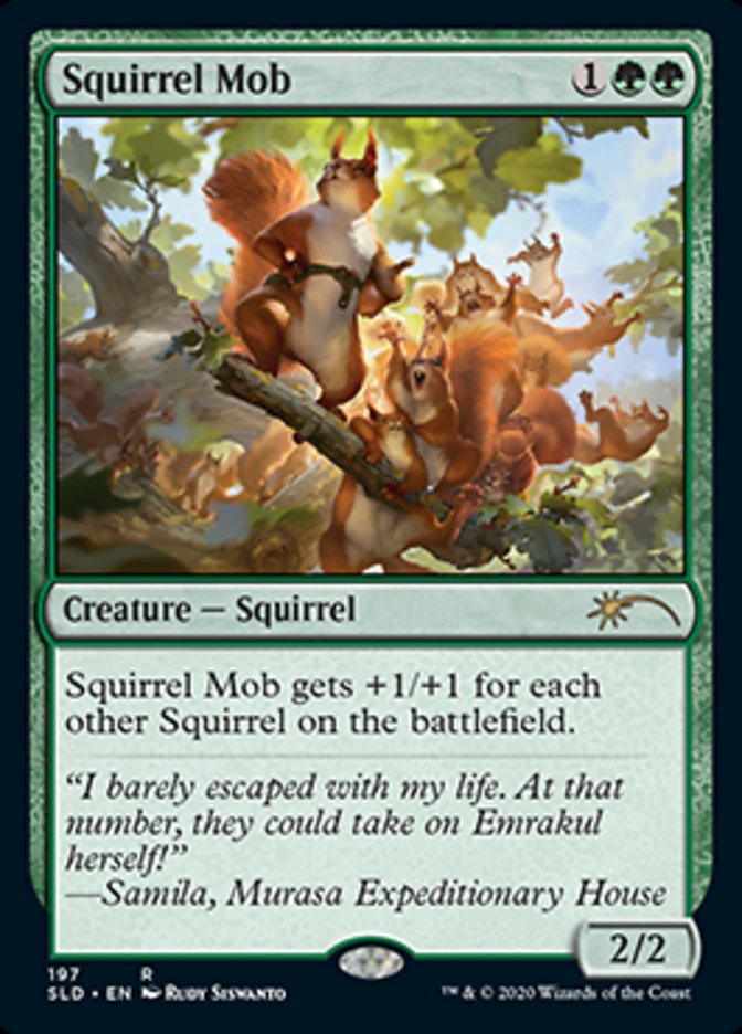 Squirrel Mob [Secret Lair Drop Series] | Cracking-Singles