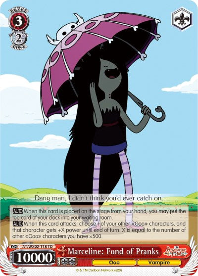 Marceline: Fond of Pranks (AT/WX02-T18 TD) [Adventure Time] | Cracking-Singles