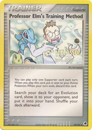 Professor Elms Training Method (79/101) (2006 2007) [Professor Program Promos] | Cracking-Singles