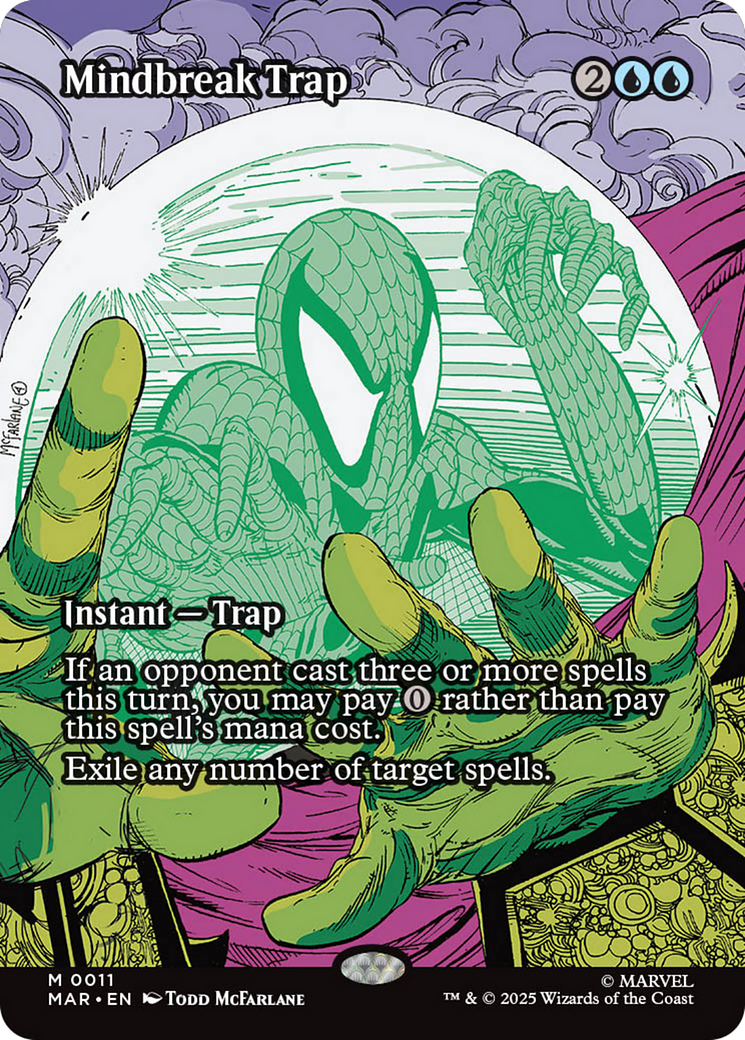 Mindbreak Trap (Borderless) [Marvel Universe: Eternal-Legal] | Cracking-Singles