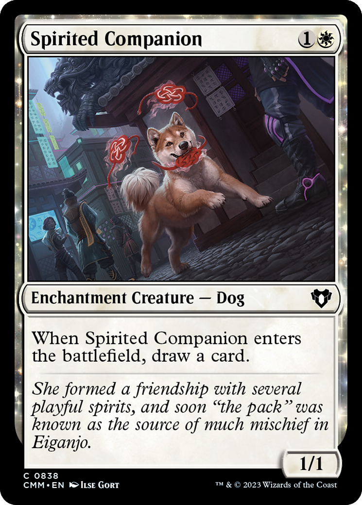Spirited Companion [Commander Masters] | Cracking-Singles