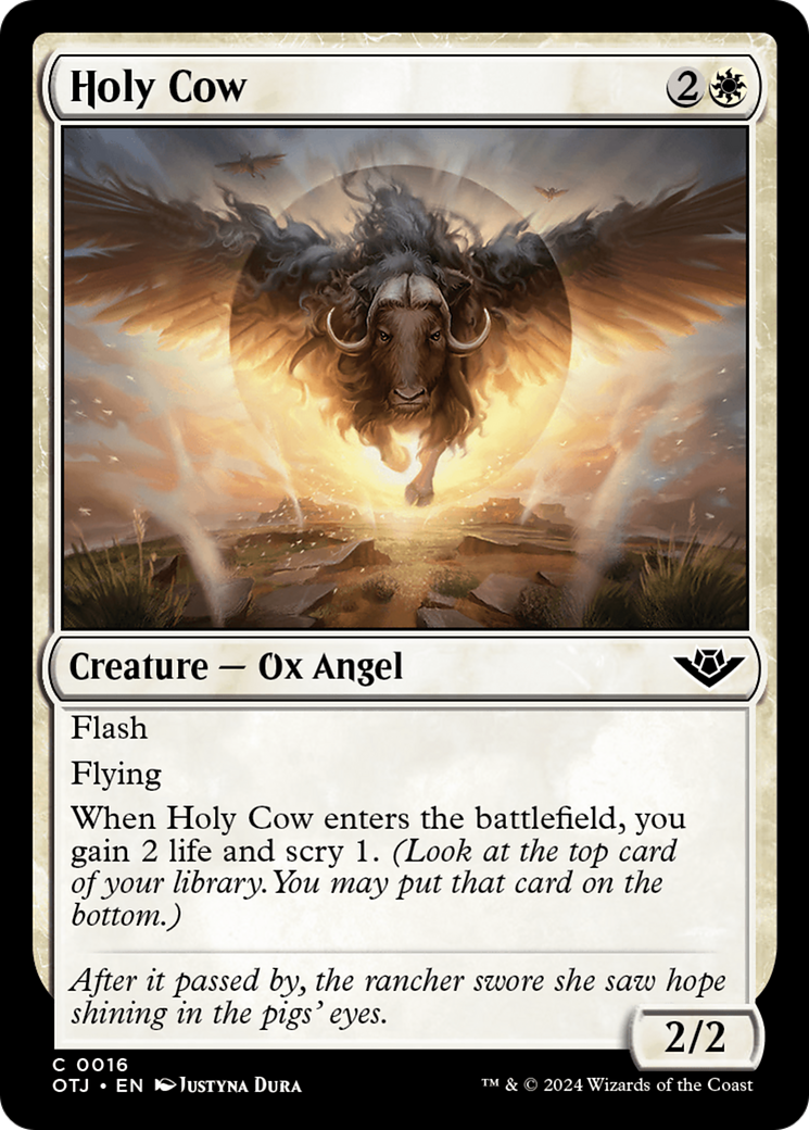 Holy Cow [Outlaws of Thunder Junction] | Cracking-Singles