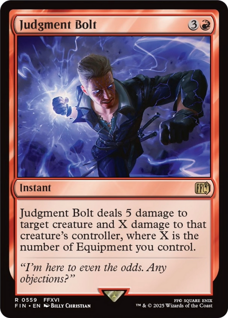 Judgment Bolt [FINAL FANTASY] | Cracking-Singles
