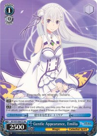 Gentle Appearance, Emilia (RZ/S55-E067S SR) [Re:ZERO Vol.2] | Cracking-Singles