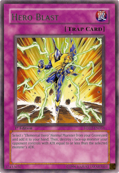Hero Blast [LODT-EN064] Rare | Cracking-Singles