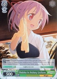 Madoka in Archery Uniform (MM/W35-PE02 PR) (Promo) [Puella Magi Madoka Magica the Movie -Rebellion-] | Cracking-Singles