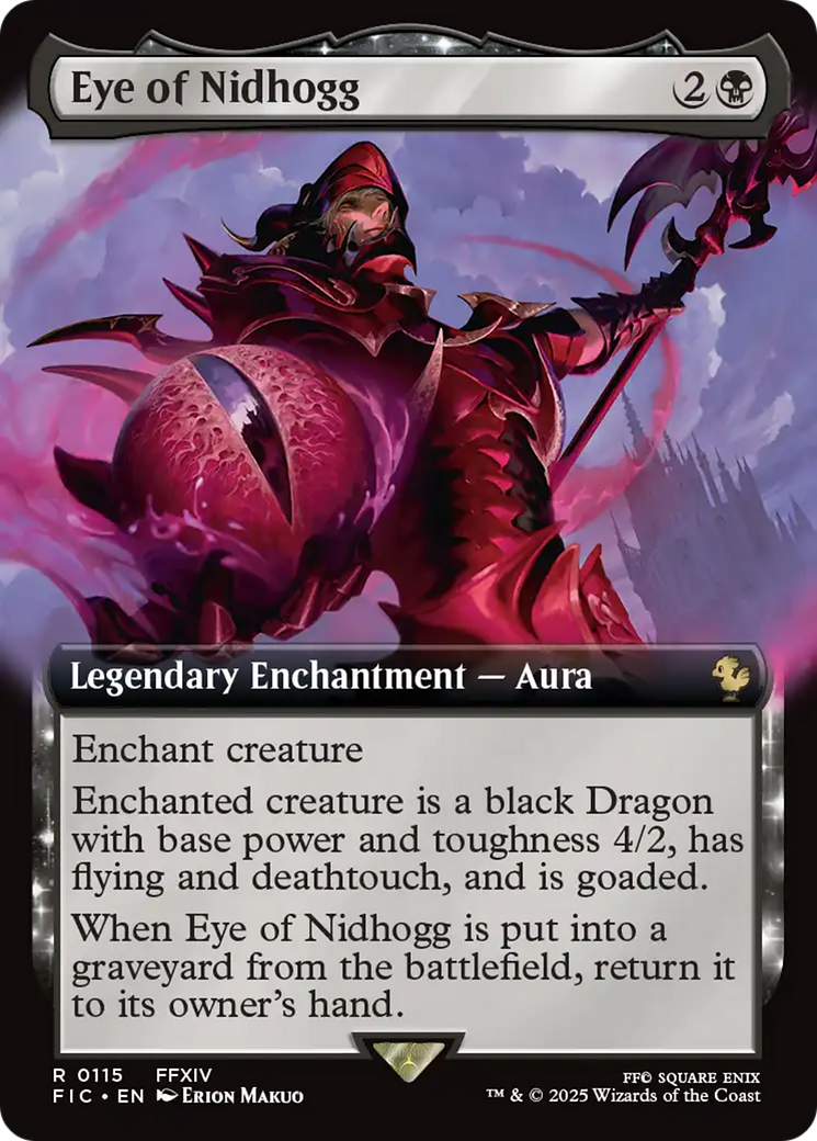 Eye of Nidhogg (Extended Art) [FINAL FANTASY Commander] | Cracking-Singles