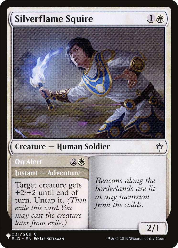 Silverflame Squire [The List] | Cracking-Singles