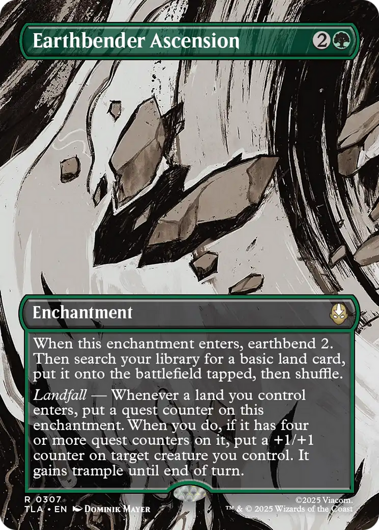 Earthbender Ascension (Borderless) [Avatar: The Last Airbender] | Cracking-Singles