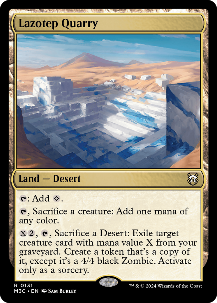 Lazotep Quarry (Extended Art) [Modern Horizons 3 Commander] | Cracking-Singles