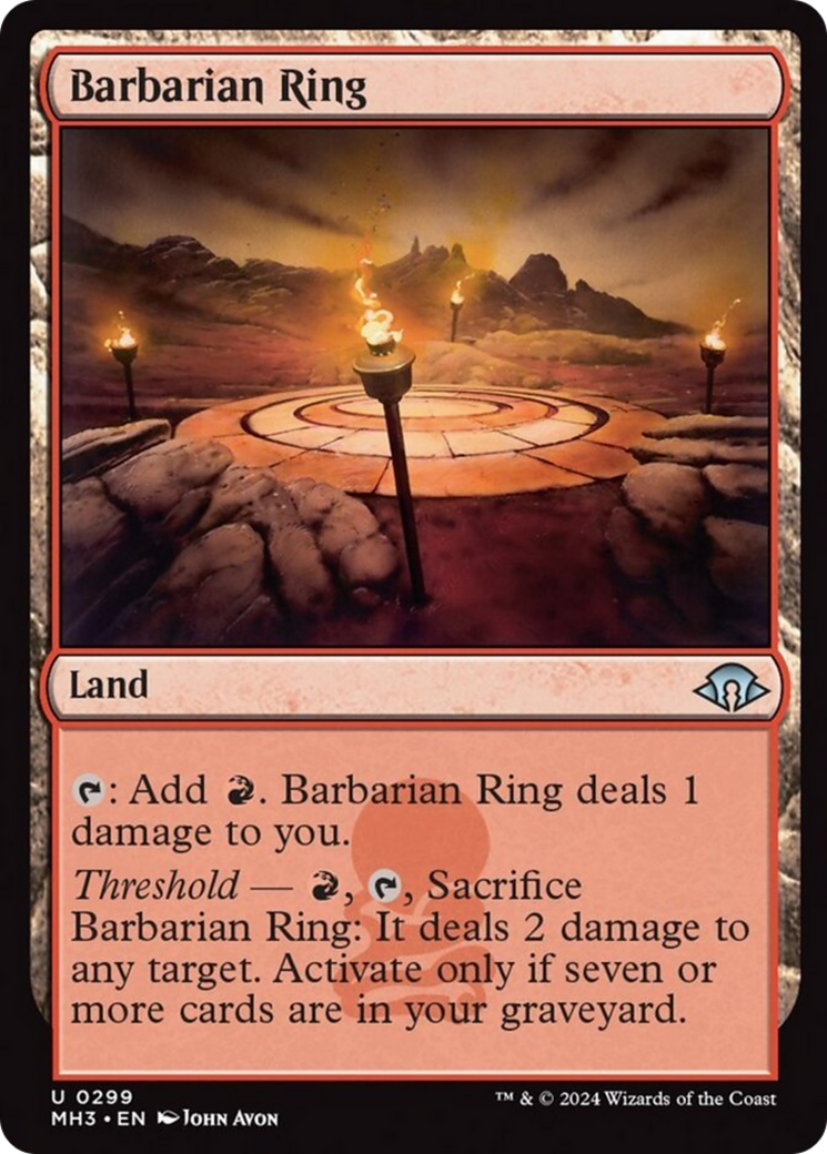 Barbarian Ring [Modern Horizons 3] | Cracking-Singles