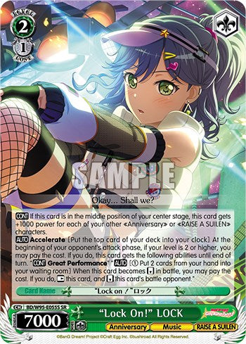 "Lock On!" LOCK [BanG Dream! Girls Band Party! 5th Anniversary] | Cracking-Singles