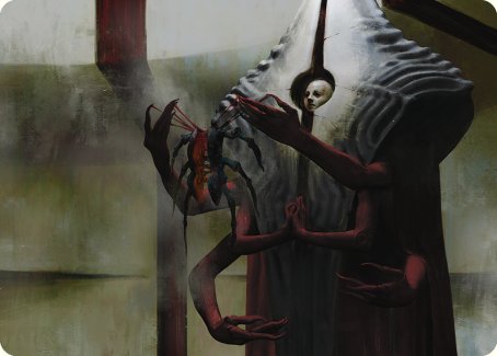 Vivisection Evangelist Art Card [Phyrexia: All Will Be One Art Series] | Cracking-Singles
