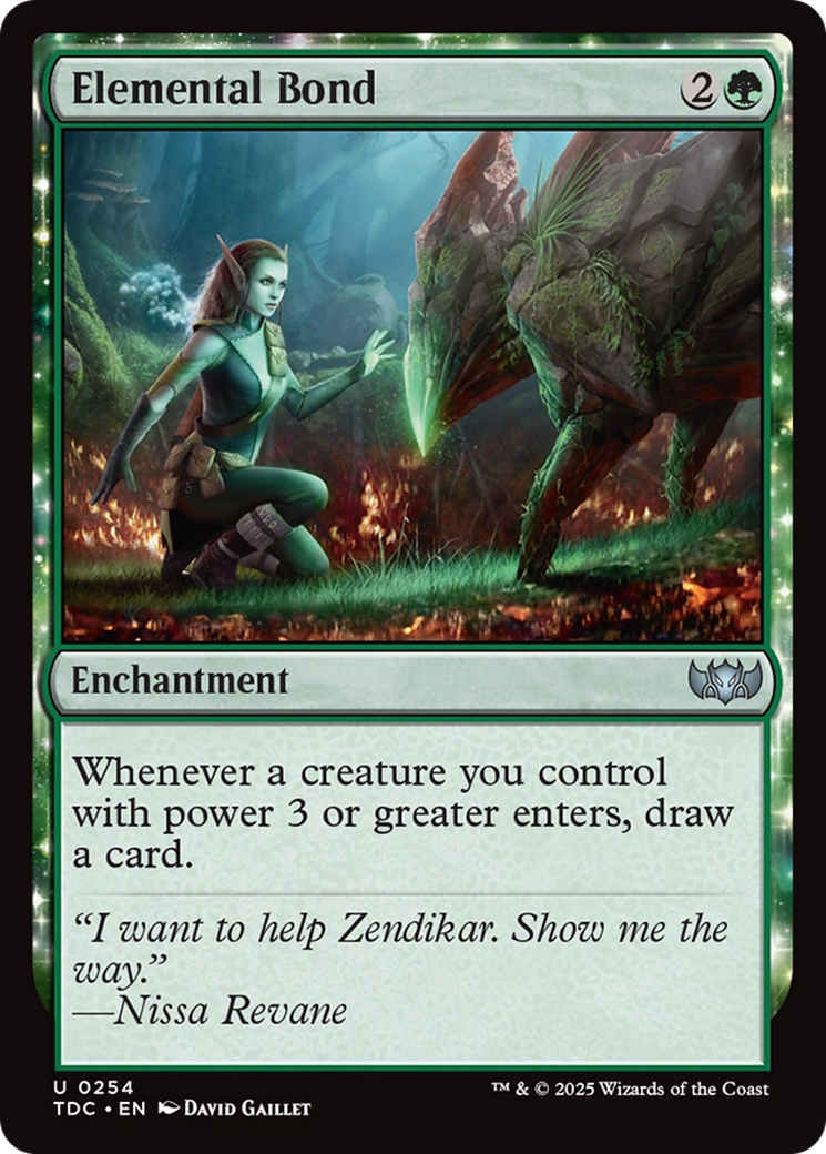 Elemental Bond [Tarkir: Dragonstorm Commander] | Cracking-Singles