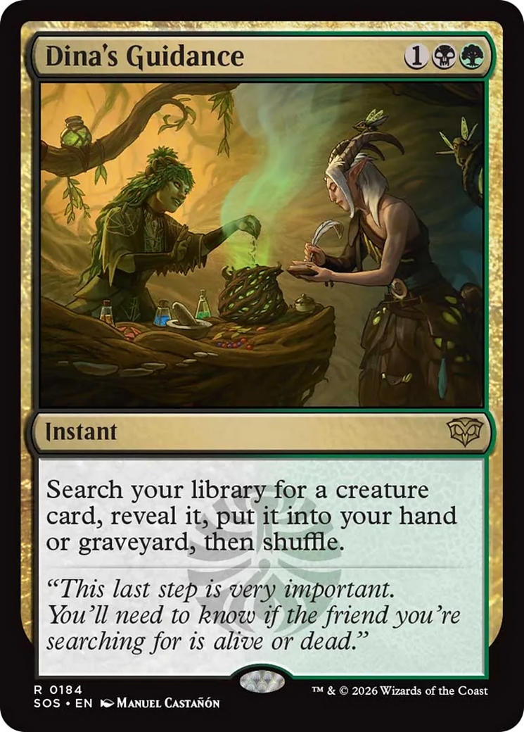 Dina's Guidance [Secrets of Strixhaven] | Cracking-Singles