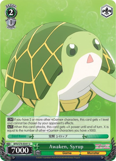 Awaken, Syrup (BFR/S78-E041 U) [BOFURI: I Don't Want to Get Hurt, so I'll Max Out My Defense] | Cracking-Singles