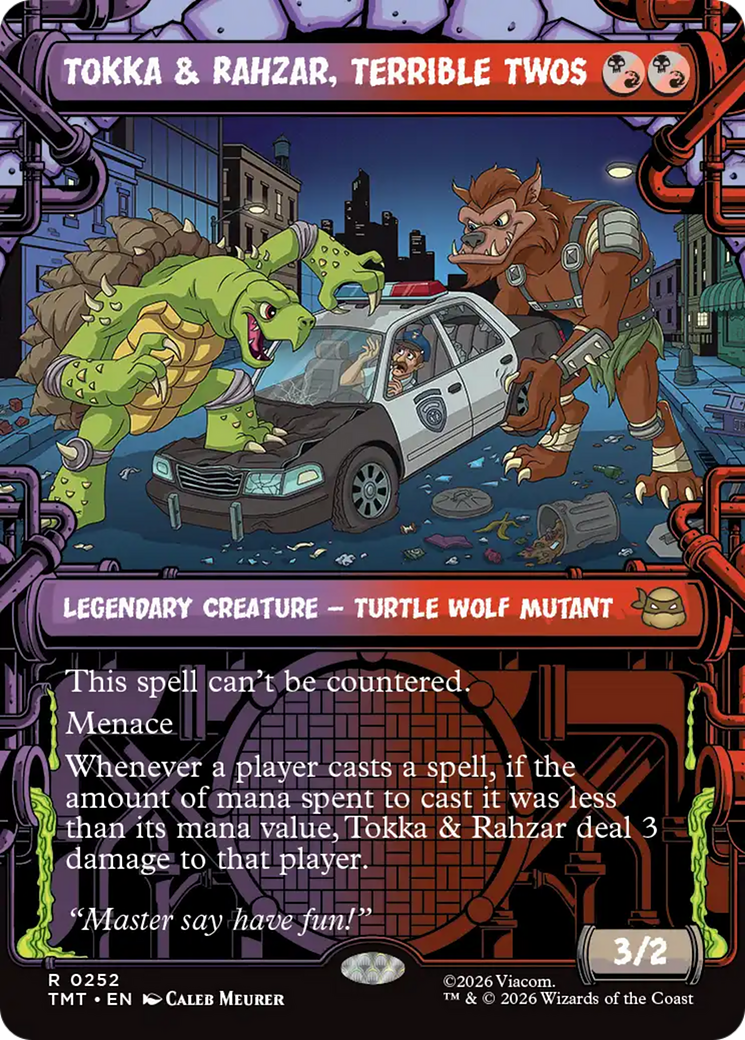 Tokka & Rahzar, Terrible Twos (Showcase) [Teenage Mutant Ninja Turtles] | Cracking-Singles