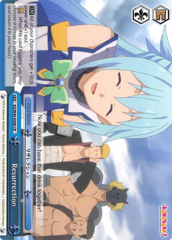 Resurrection (KS/W49-E098 CR) [KonoSuba] | Cracking-Singles