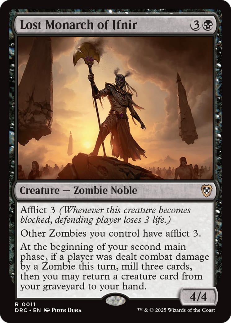 Lost Monarch of Ifnir [Aetherdrift Commander] | Cracking-Singles