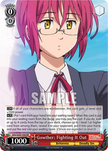 Gowther: Fighting It Out (Foil) [The Seven Deadly Sins: Revival of The Commandments] | Cracking-Singles
