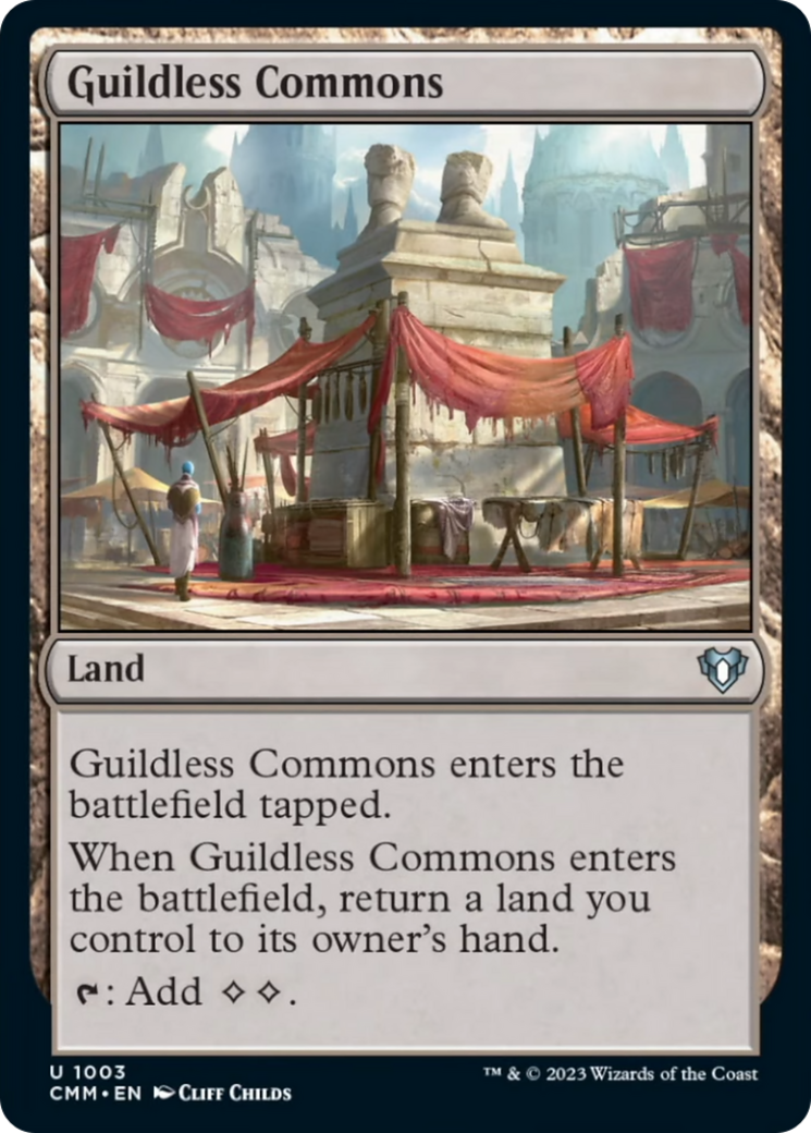 Guildless Commons [Commander Masters] | Cracking-Singles