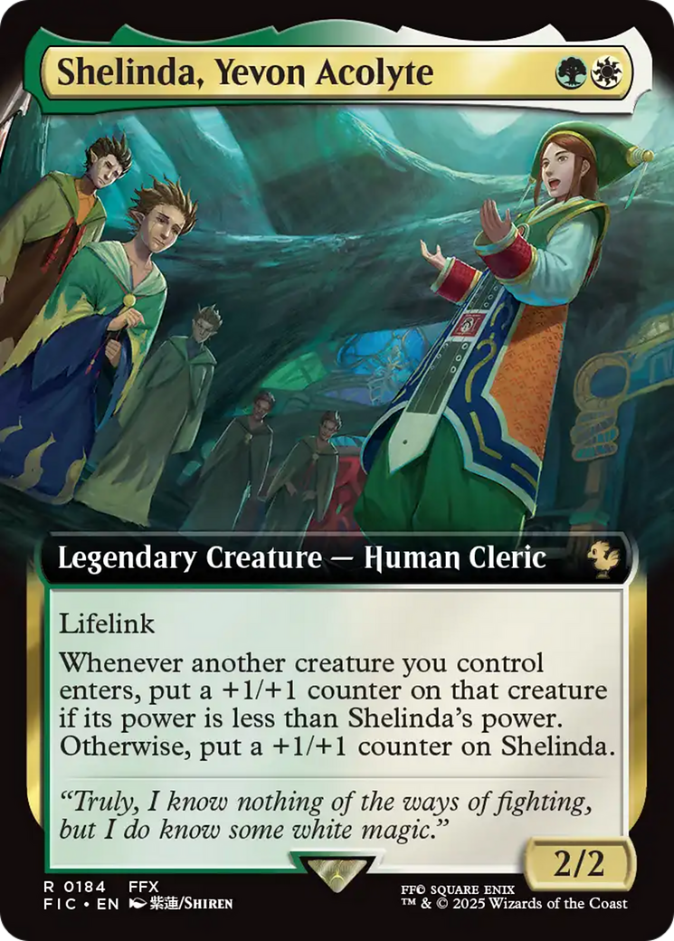 Shelinda, Yevon Acolyte (Extended Art) [FINAL FANTASY Commander] | Cracking-Singles