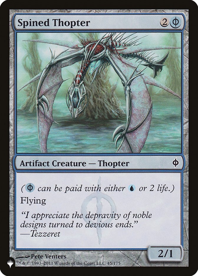 Spined Thopter [The List] | Cracking-Singles