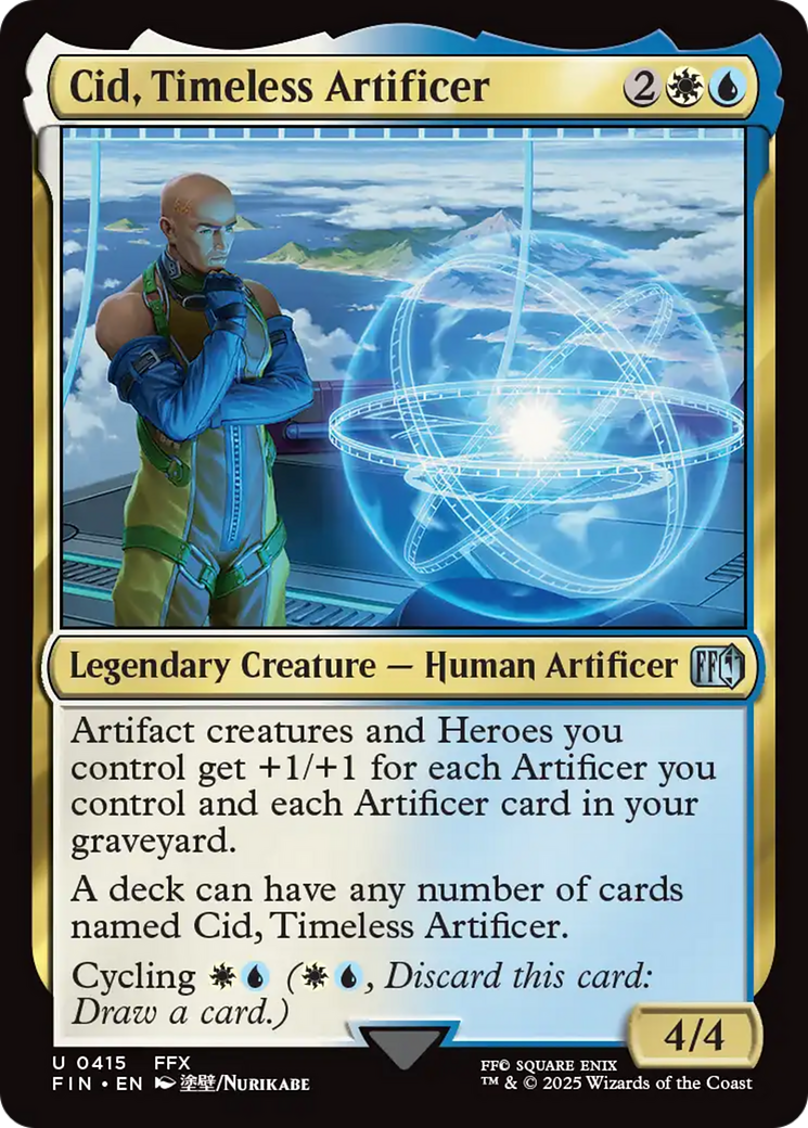Cid, Timeless Artificer (0415) [FINAL FANTASY] | Cracking-Singles