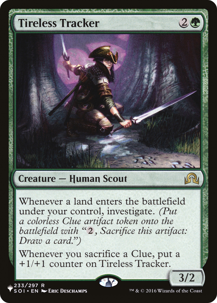 Tireless Tracker Art Card [Innistrad Remastered Art Series] | Cracking-Singles