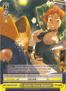 Battle Arena Begins! (DG/EN-S03-E039 C) [Disgaea] | Cracking-Singles