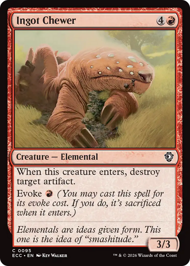 Ingot Chewer [Lorwyn Eclipsed Commander] | Cracking-Singles