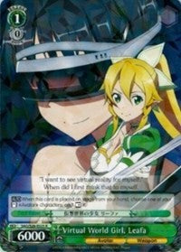 Virtual World Girl, Leafa (SAO/S26-E025 R) [Sword Art Online Vol.2] | Cracking-Singles