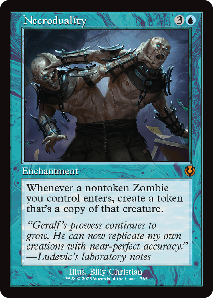 Necroduality (Retro Frame) [Innistrad Remastered] | Cracking-Singles