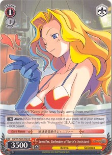 Jennifer, Defender of Earth's Assistant (DG/EN-S03-E124 C) [Disgaea] | Cracking-Singles