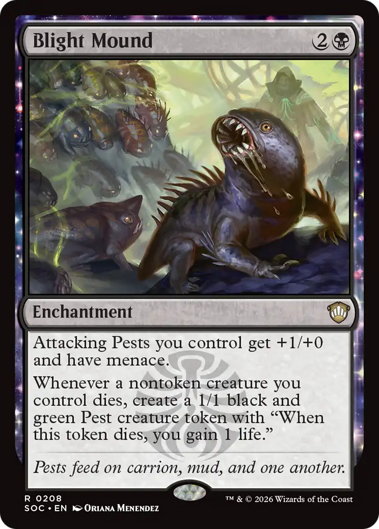 Blight Mound [Secrets of Strixhaven Commander] | Cracking-Singles