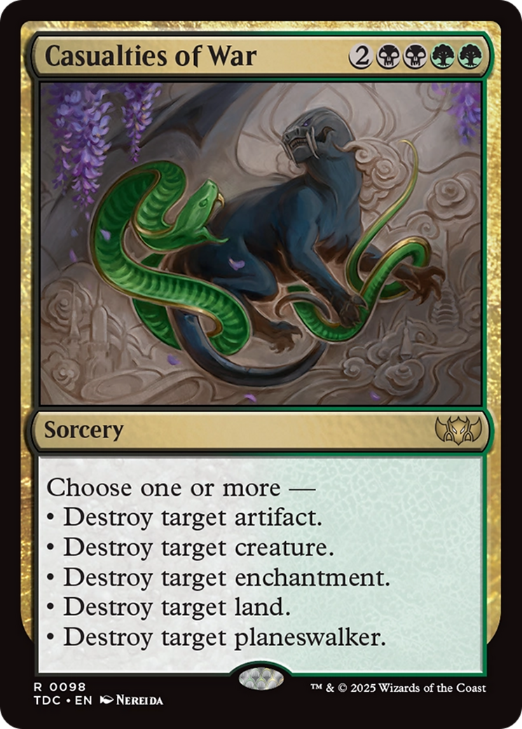 Casualties of War [Tarkir: Dragonstorm Commander] | Cracking-Singles