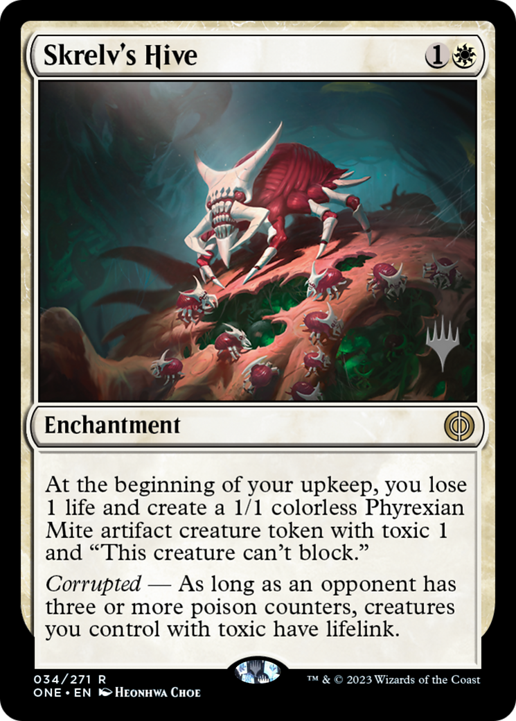 Skrelv's Hive (Promo Pack) [Phyrexia: All Will Be One Promos] | Cracking-Singles