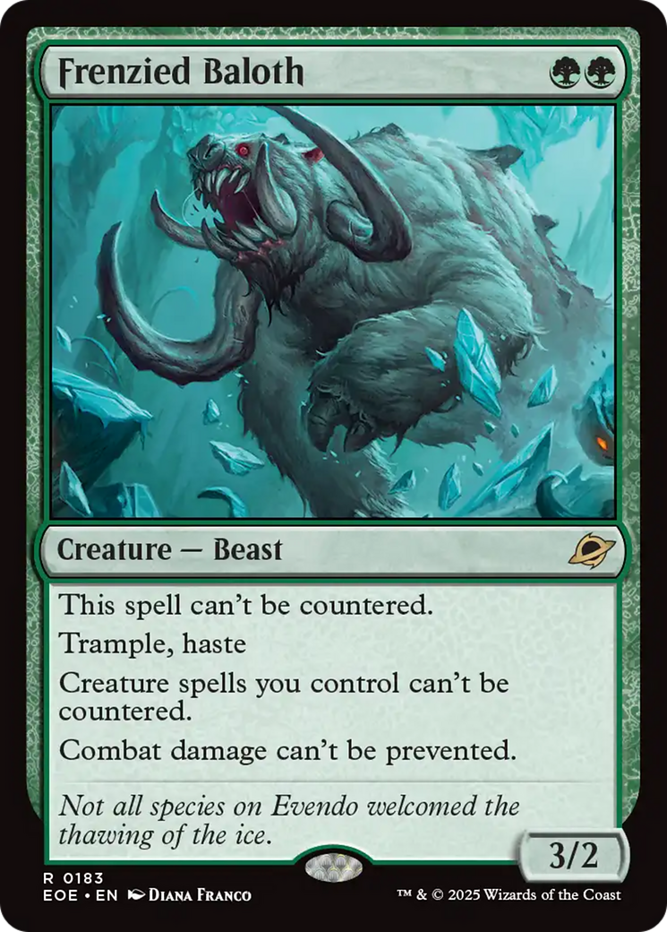 Frenzied Baloth [Edge of Eternities] | Cracking-Singles