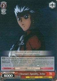 A Bowman's Speciality, Archer (FS/S34-E065 U) [Fate/Stay Night [Unlimited Blade Works]] | Cracking-Singles