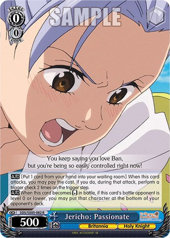Jericho: Passionate (Foil) [The Seven Deadly Sins: Revival of The Commandments] | Cracking-Singles