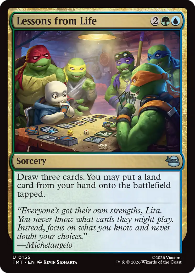 Lessons from Life [Teenage Mutant Ninja Turtles] | Cracking-Singles