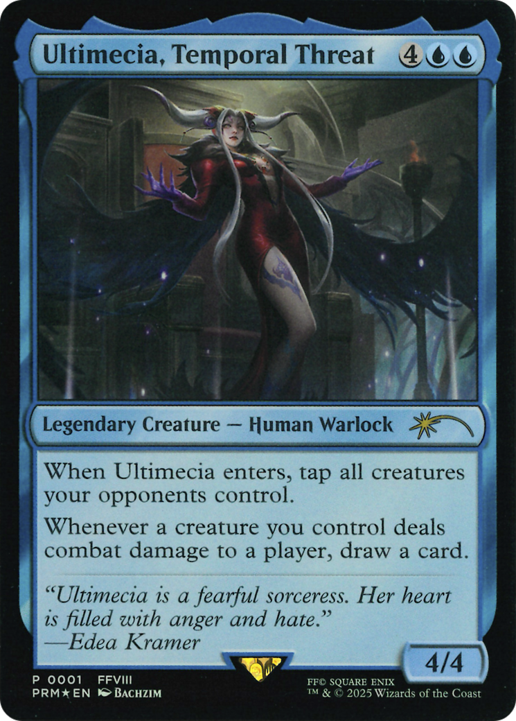 Ultimecia, Temporal Threat (Costco Bundle) [FINAL FANTASY Promos] | Cracking-Singles