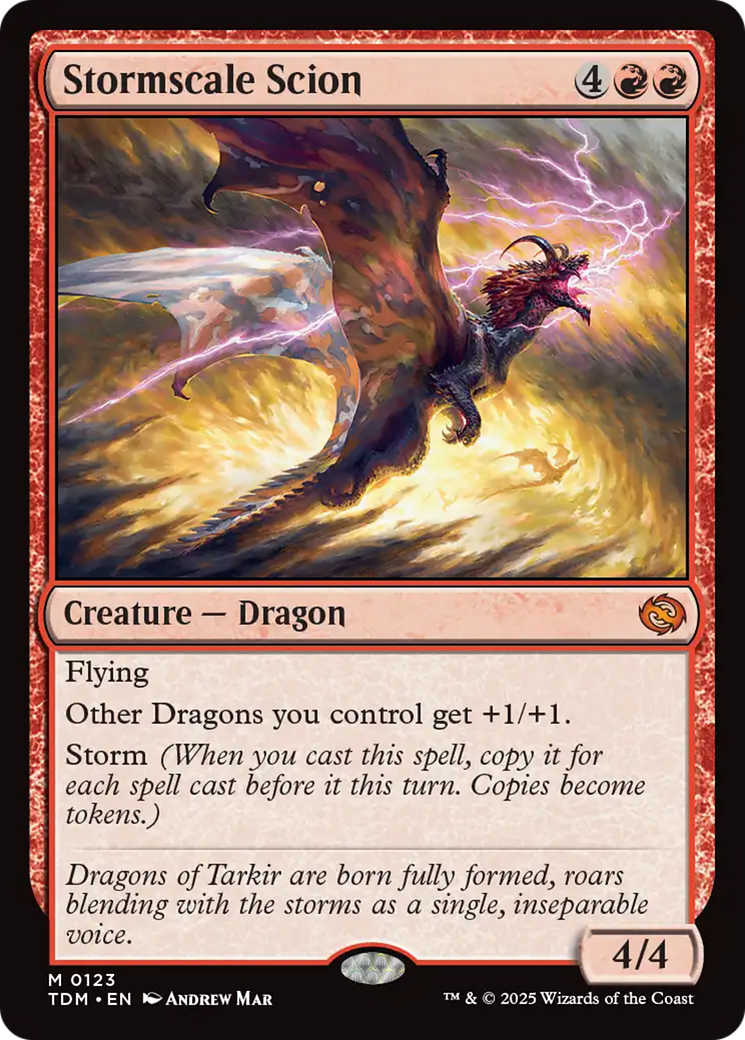 Stormscale Scion [Tarkir: Dragonstorm] | Cracking-Singles