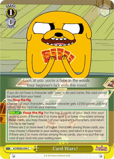 Card Wars! (AT/WX02-034 C) [Adventure Time] | Cracking-Singles