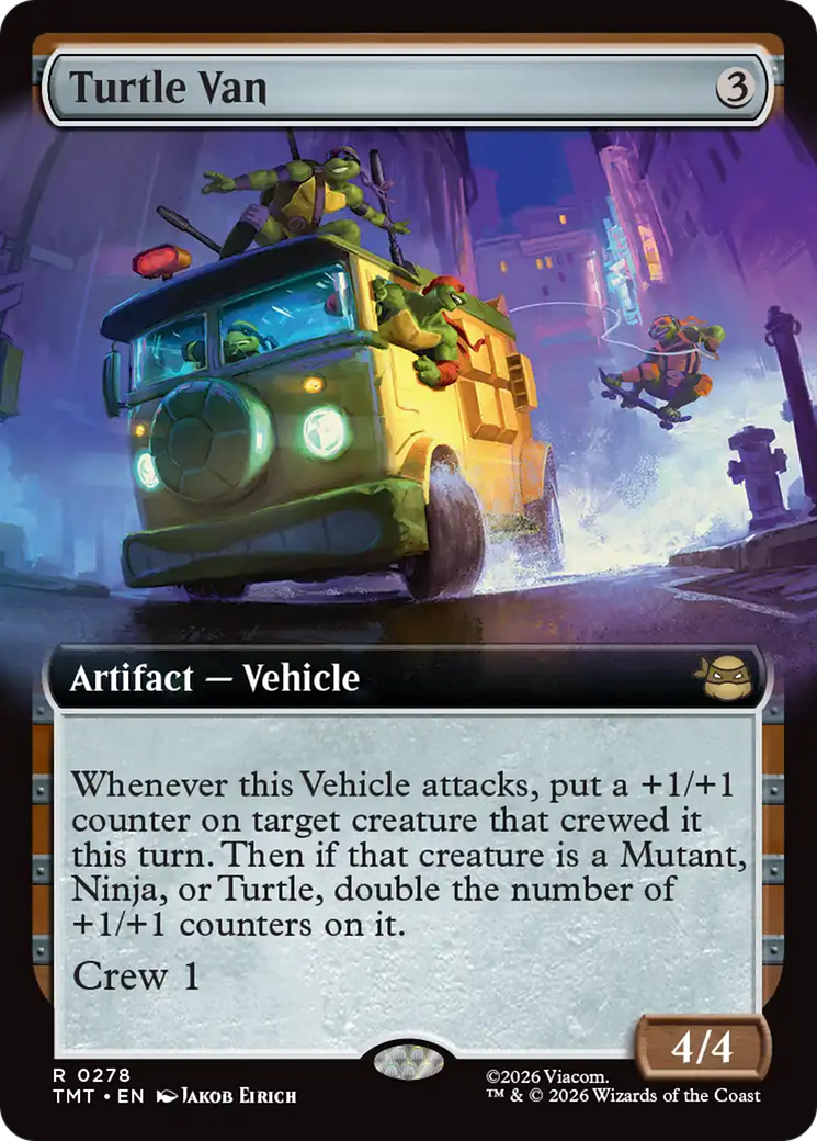 Turtle Van (Extended Art) [Teenage Mutant Ninja Turtles] | Cracking-Singles