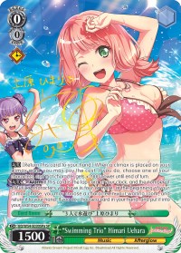 "Swimming Trio" HImari Uehara (BD/W54-E030SPa SP) [BanG Dream! Girls Band Party!] | Cracking-Singles