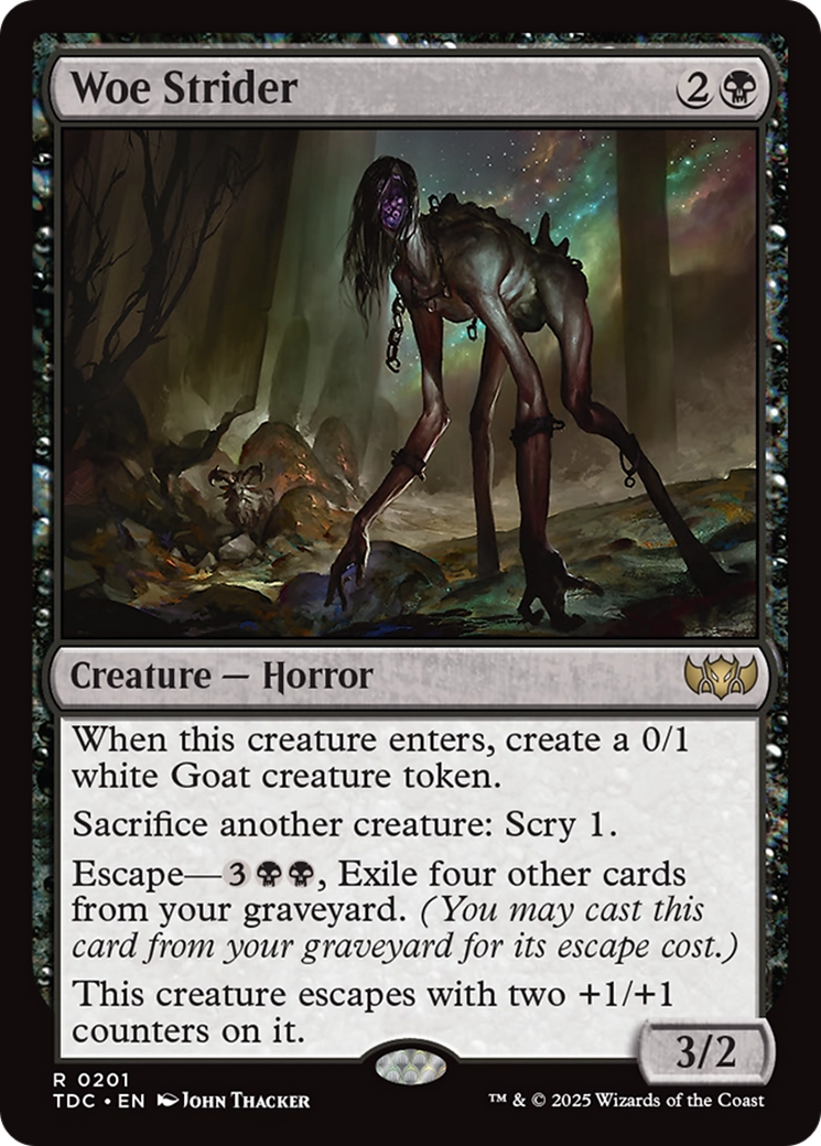 Woe Strider [Tarkir: Dragonstorm Commander] | Cracking-Singles