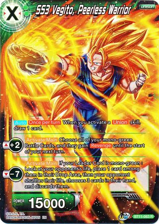 SS3 Vegito, Peerless Warrior (BT11-063) [Vermilion Bloodline 2nd Edition] | Cracking-Singles