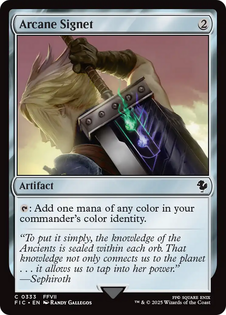 Arcane Signet (0333) [FINAL FANTASY Commander] | Cracking-Singles