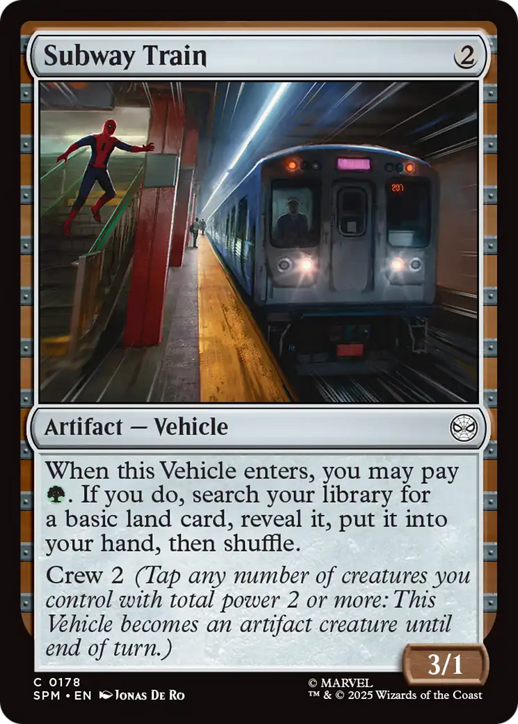 Subway Train [Marvel's Spider-Man] | Cracking-Singles